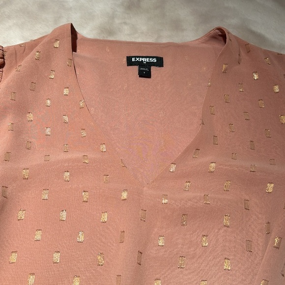 NWOT- EXPRESS Blush Bodysuit - Picture 4 of 8